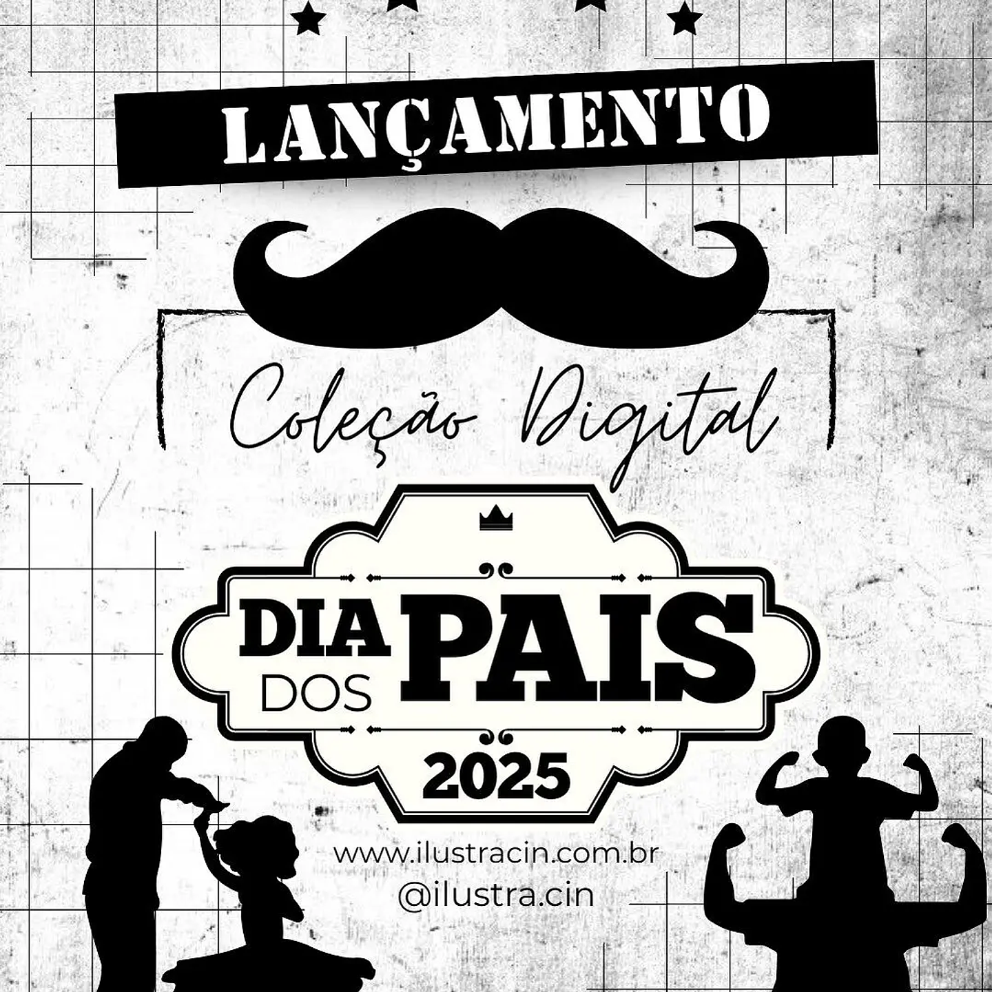 Arquivo Dia dos Pais Coleção Digital - Ilustracin 1