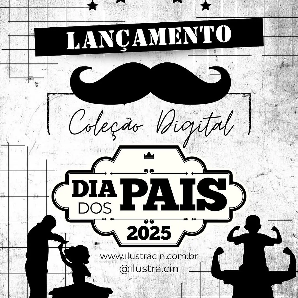 Arquivo Dia dos Pais Coleção Digital - Ilustracin 1