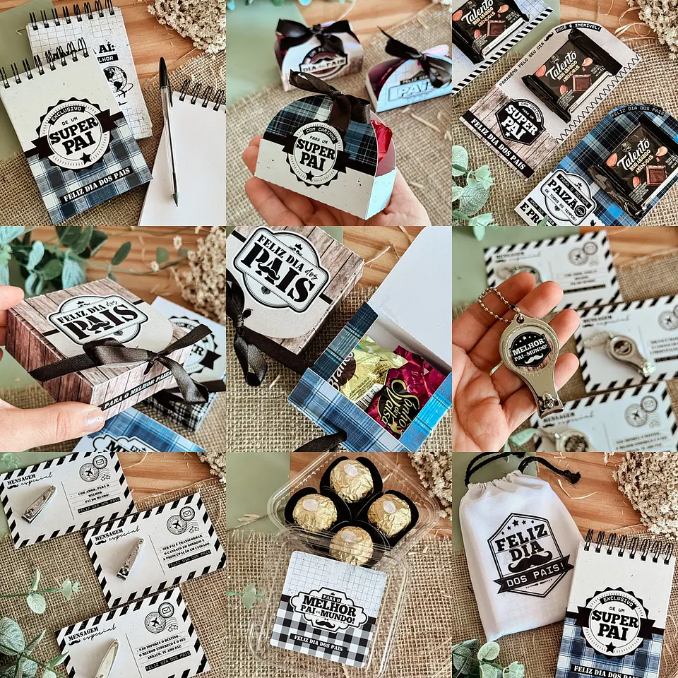 Arquivo Dia dos Pais Coleção Digital - Ilustracin 6