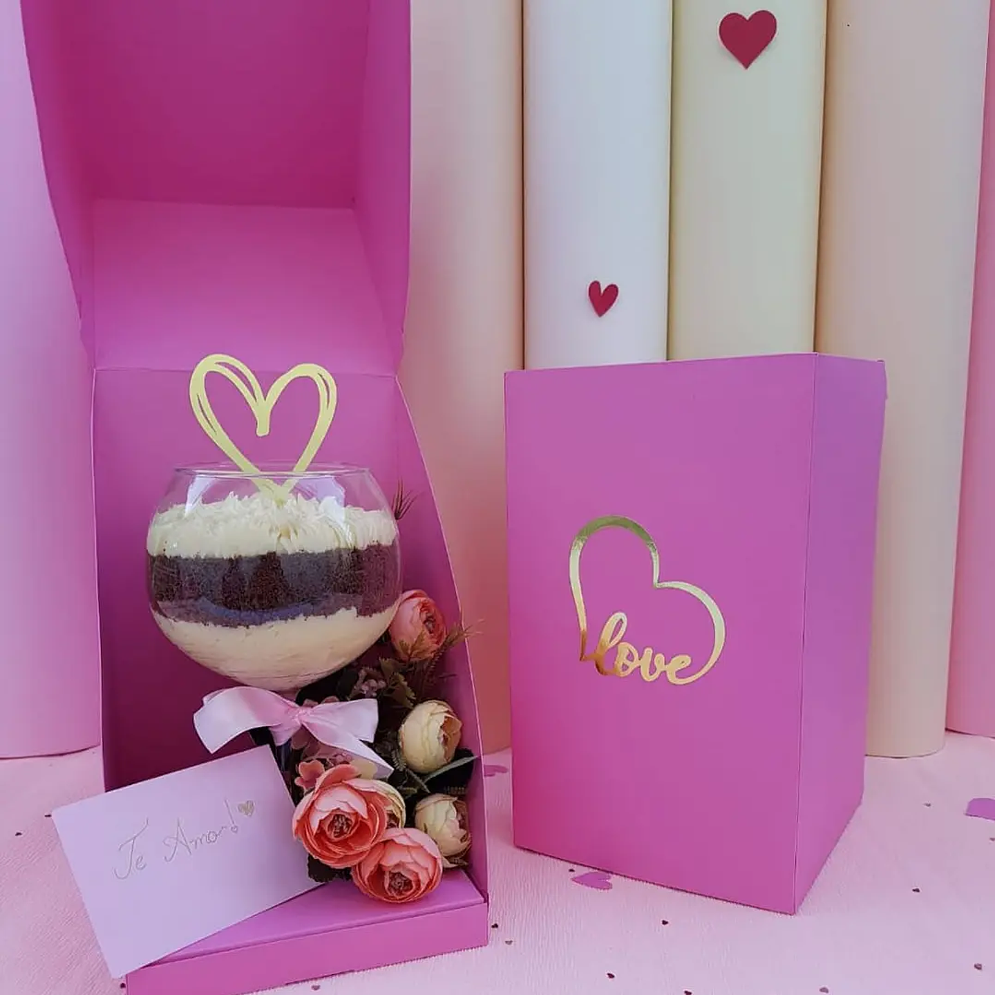 Arquivo de Corte Caixa Taça de Bolo - Psicodelic 1