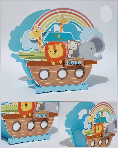 Arquivo de Corte Arca de Noé 28 - Criar Bv