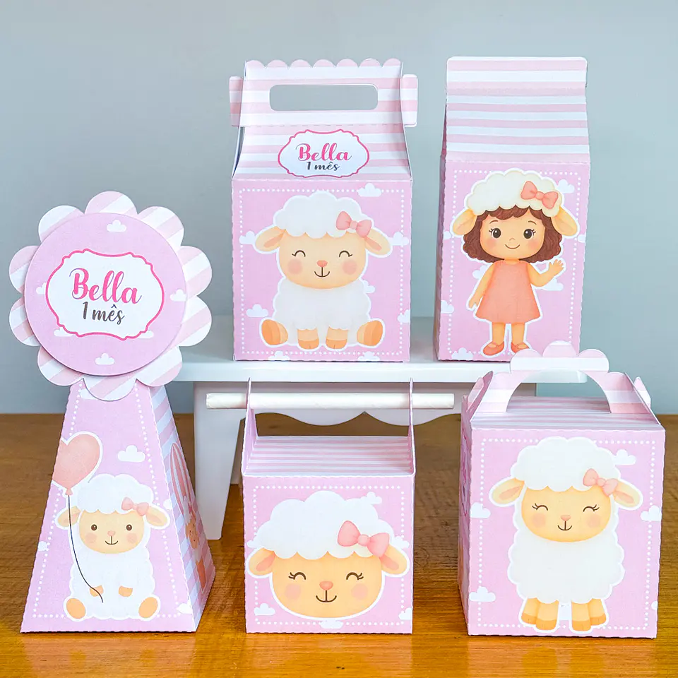 Arquivo de Corte Ovelhinha 29 - Juliana Artes 1