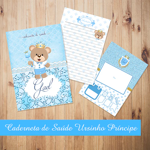 Arquivo Caderneta de Saúde Ursinho Principe