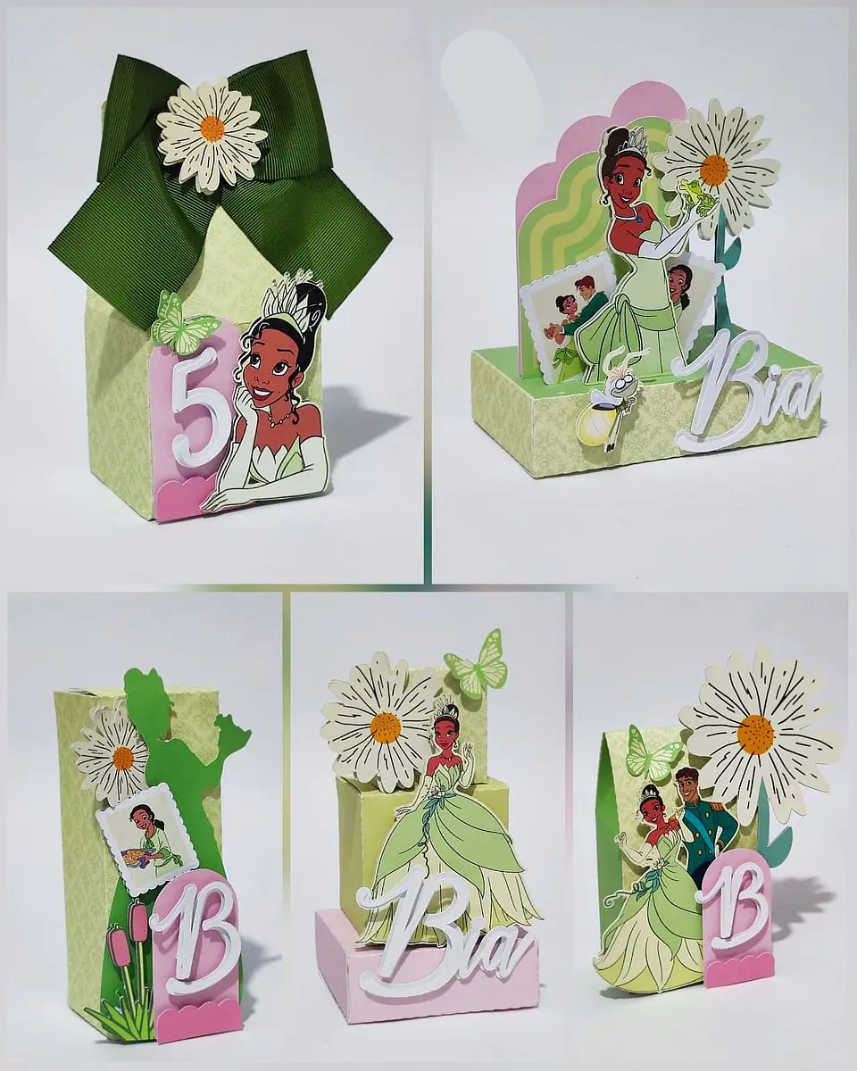 Arquivo de Corte Princesa Tiana 10 - Criar Bv 1