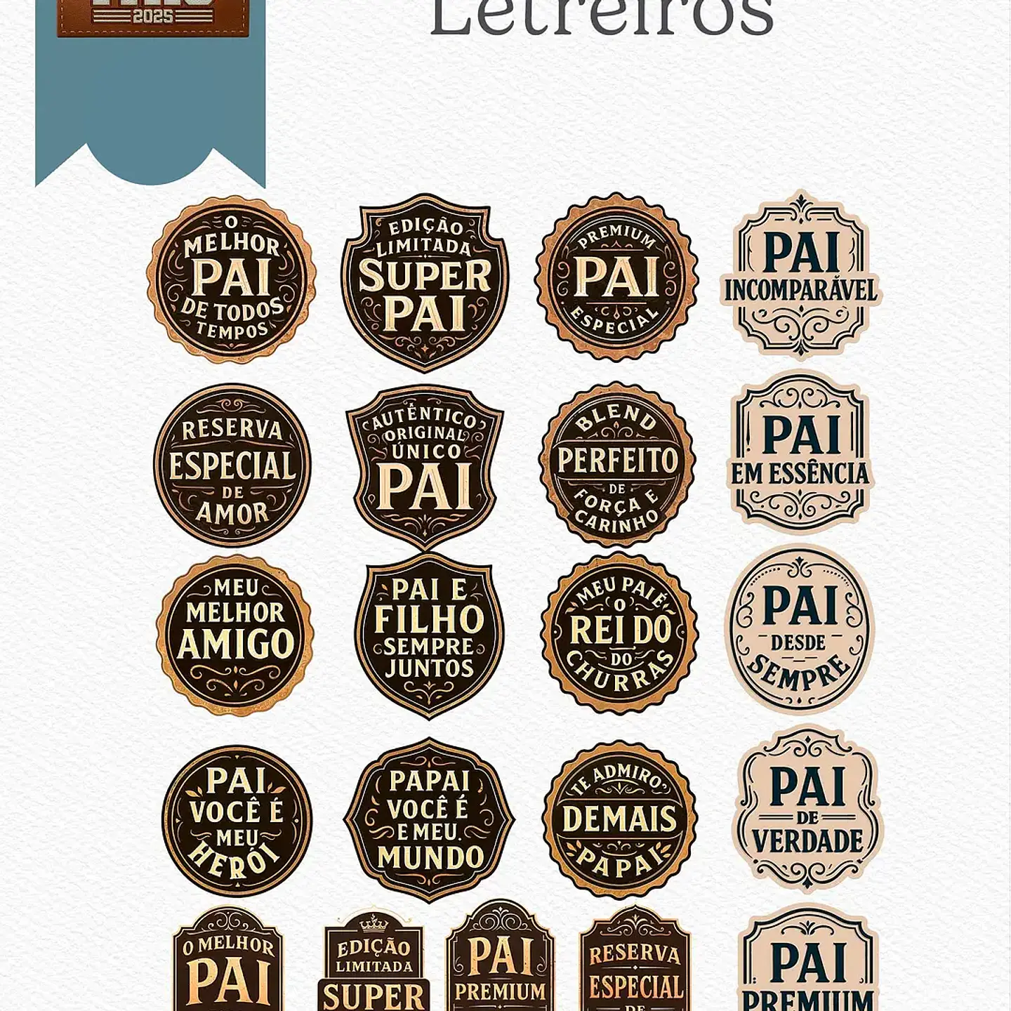 Arquivo Combo Ilustrações Dia dos Pais - 4