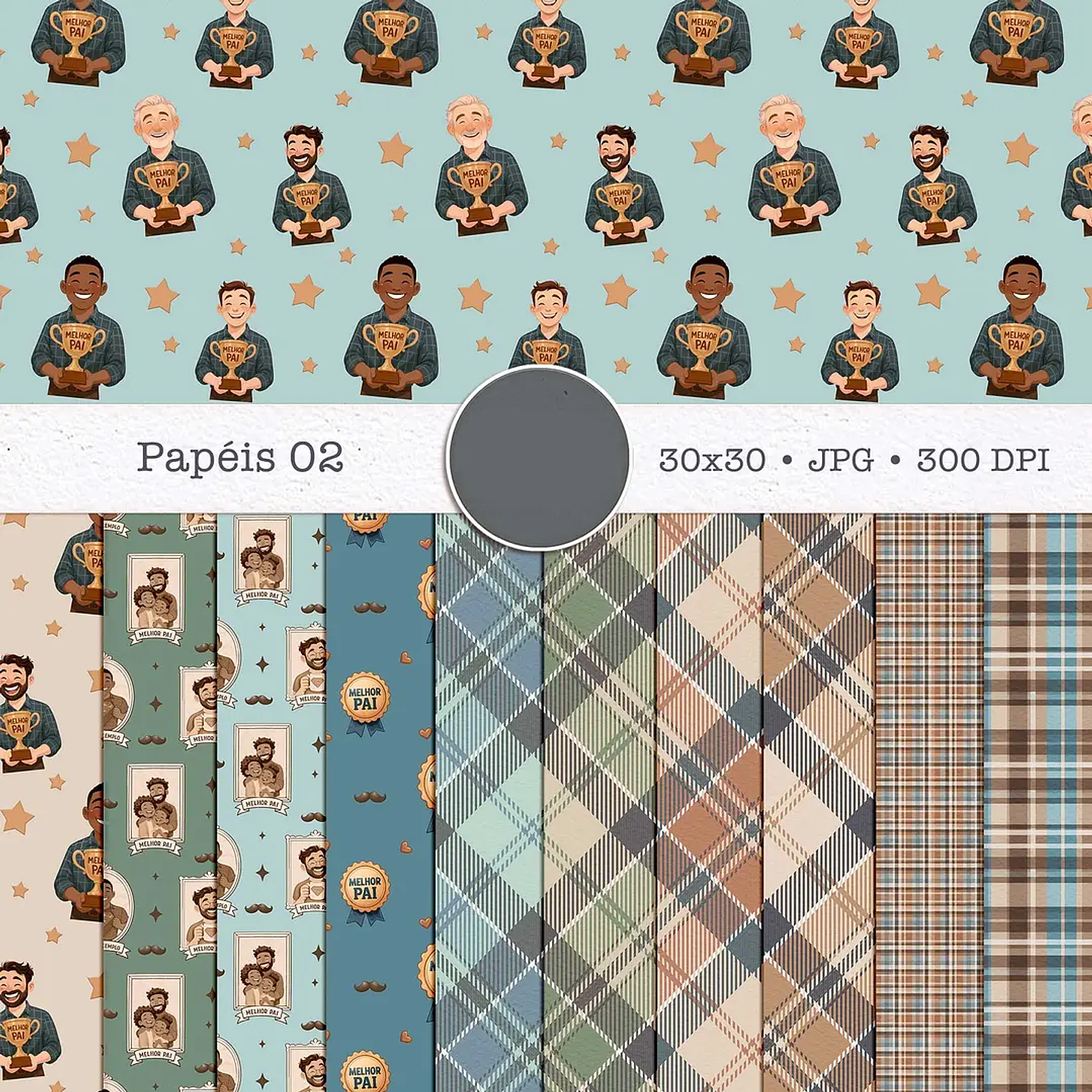 Arquivo Combo Papéis Dia dos Pais - Tita 3