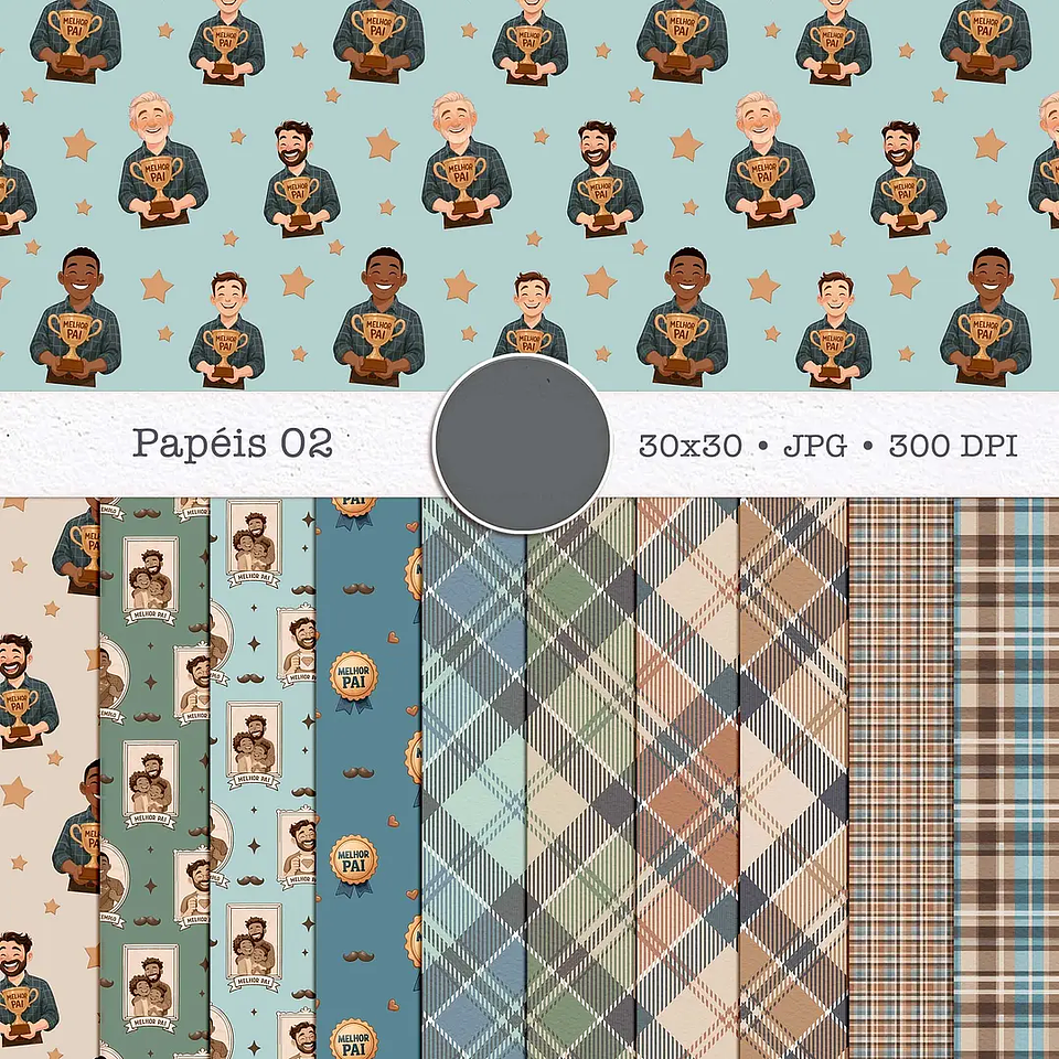 Arquivo Combo Papéis Dia dos Pais - Tita 3