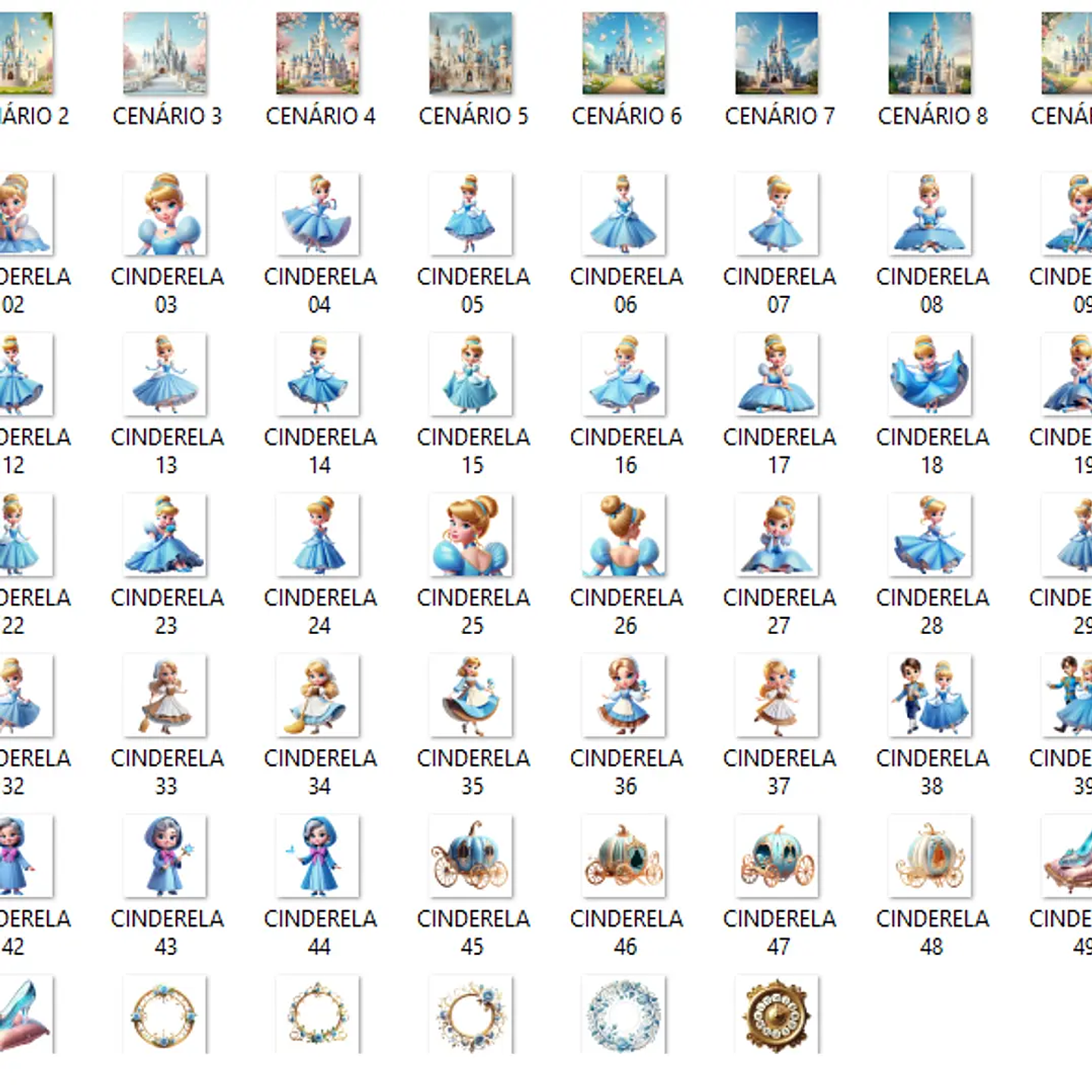 Kit Digital Cinderela - Que Fofura 2