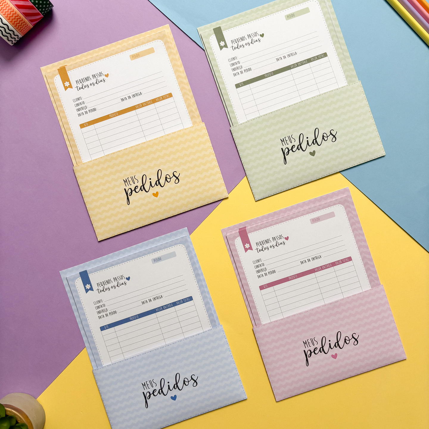 Arquivo Bloquinho de Pedidos Empresas - Tudo pra Papelaria 1