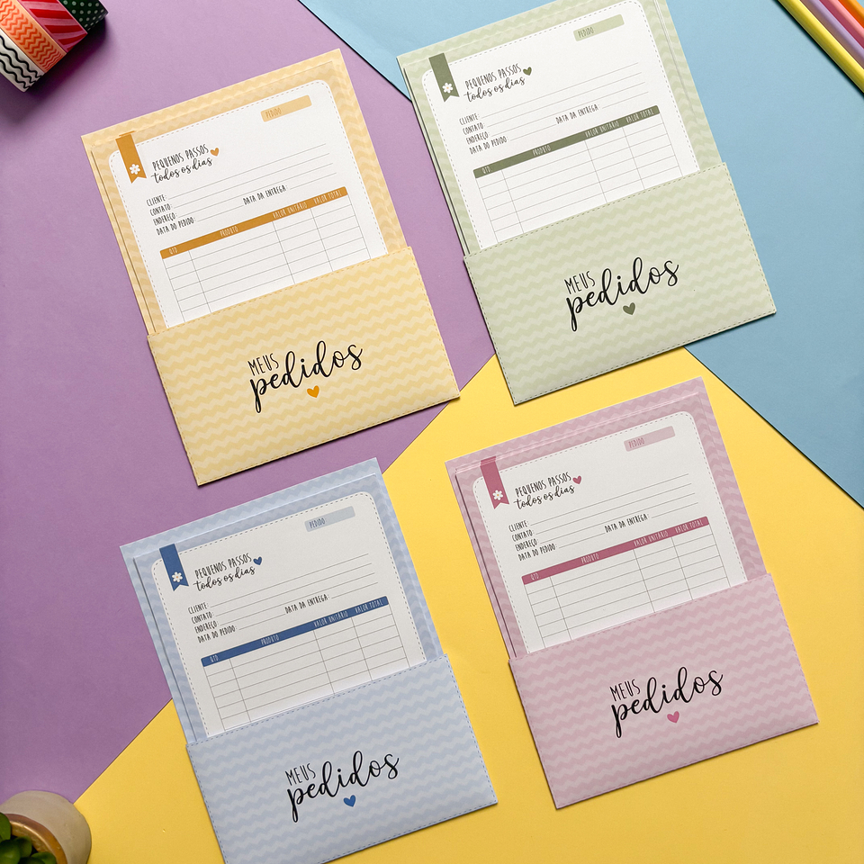 Arquivo Bloquinho de Pedidos Empresas - Tudo pra Papelaria 1