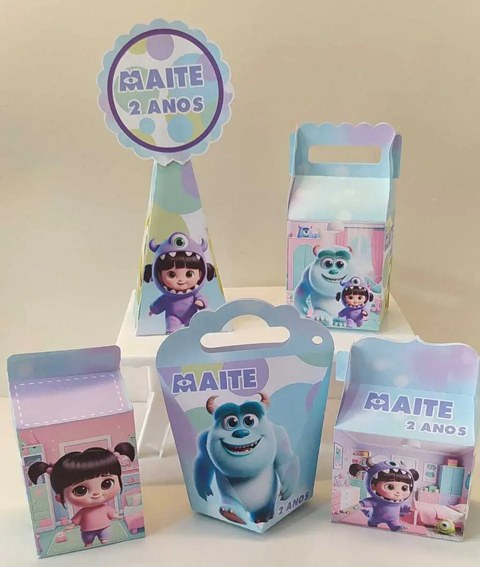 Arquivo de Corte Monstros SA 15 - Ateliê da Marga 1