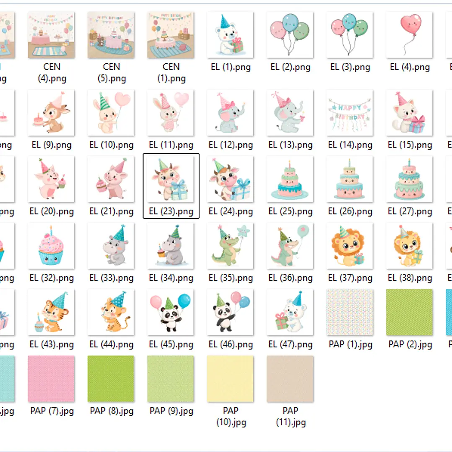 Kit Digital Festa dos Animais - Fanddy 2