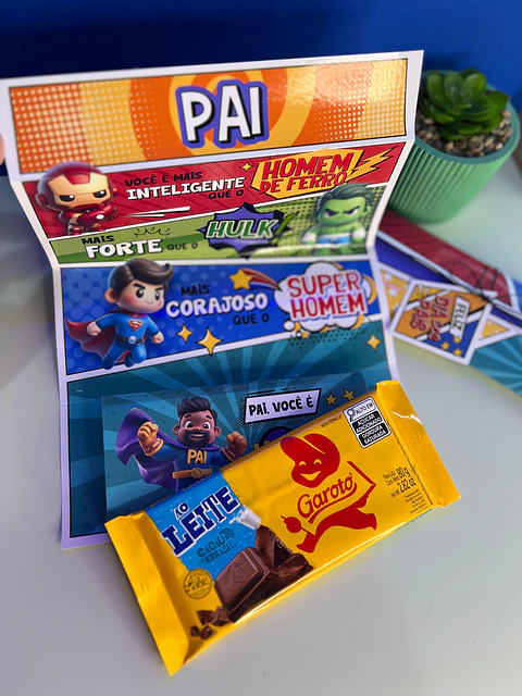 Arquivo Dia dos Pais Barra de chocolate - ANA FLOR