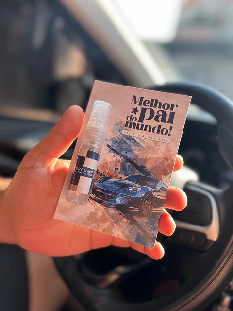 Arqivo Dia dos Pais Card perfume - Ana Flor