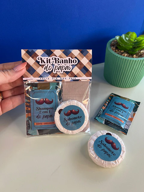 Arqivo Dia dos Pais Kit banho - Ana Flor