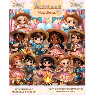 Kit Digital Festa Junina - Que Fofura