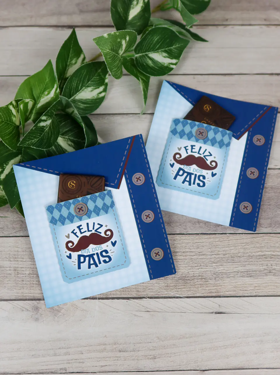 Arquivo Dia dos Pais Card tablet- CHUVINHA DE PAPEL 1