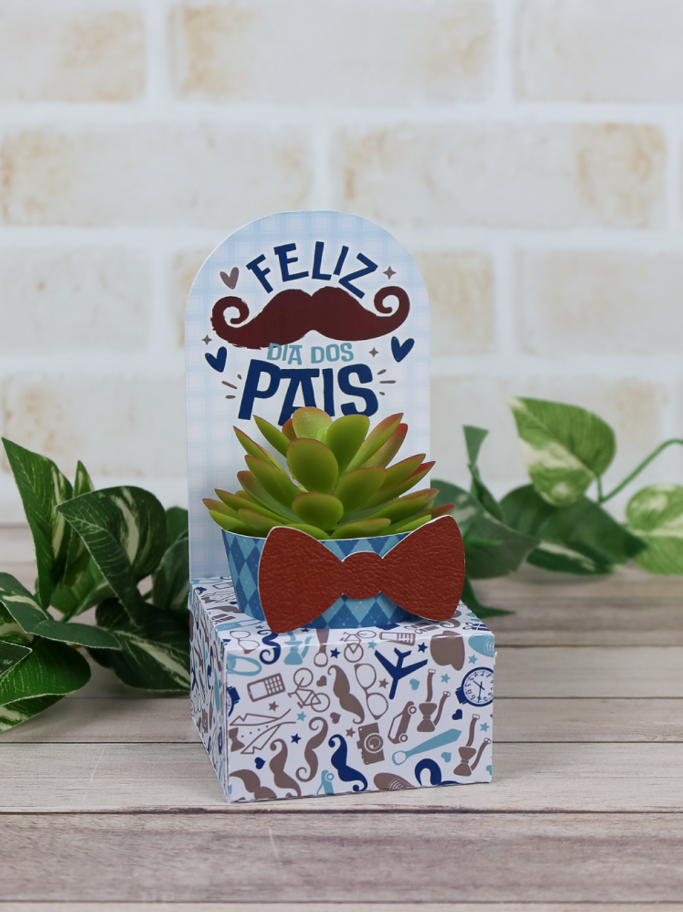 Arquivo Dia dos Pais Porta suculenta- CHUVINHA DE PAPEL 3