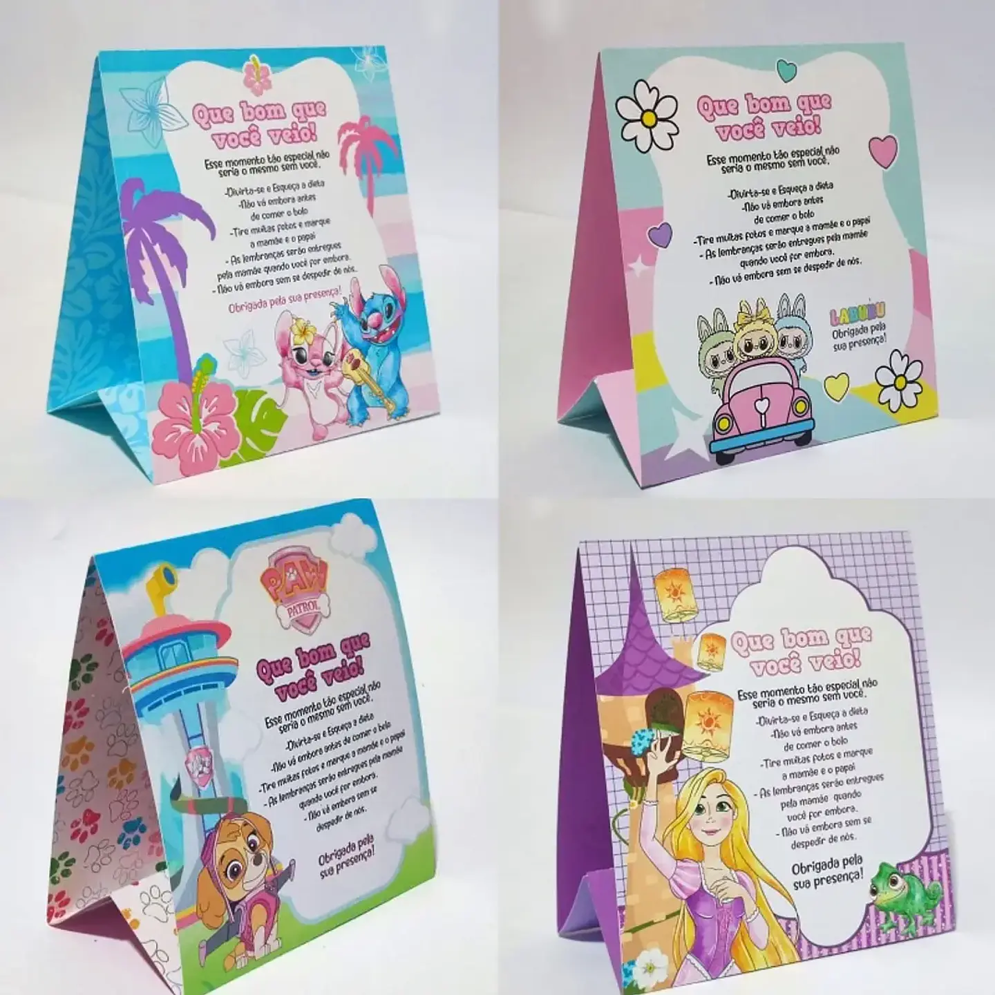 Arquivo Combo 11 Plaquinhas de Mesa - Criar Bv 2