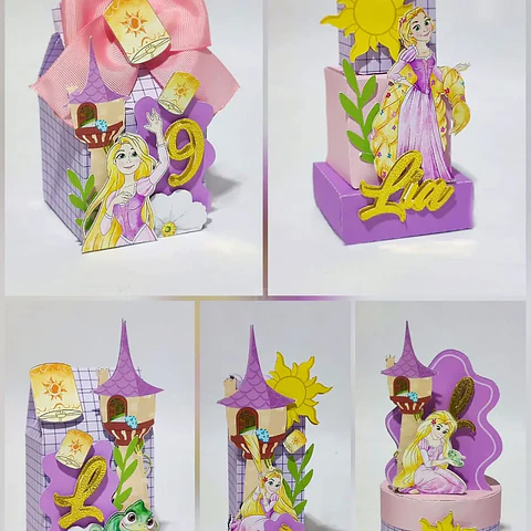 Arquivo de Corte Enrolados Rapunzel 25 - Criar Bv