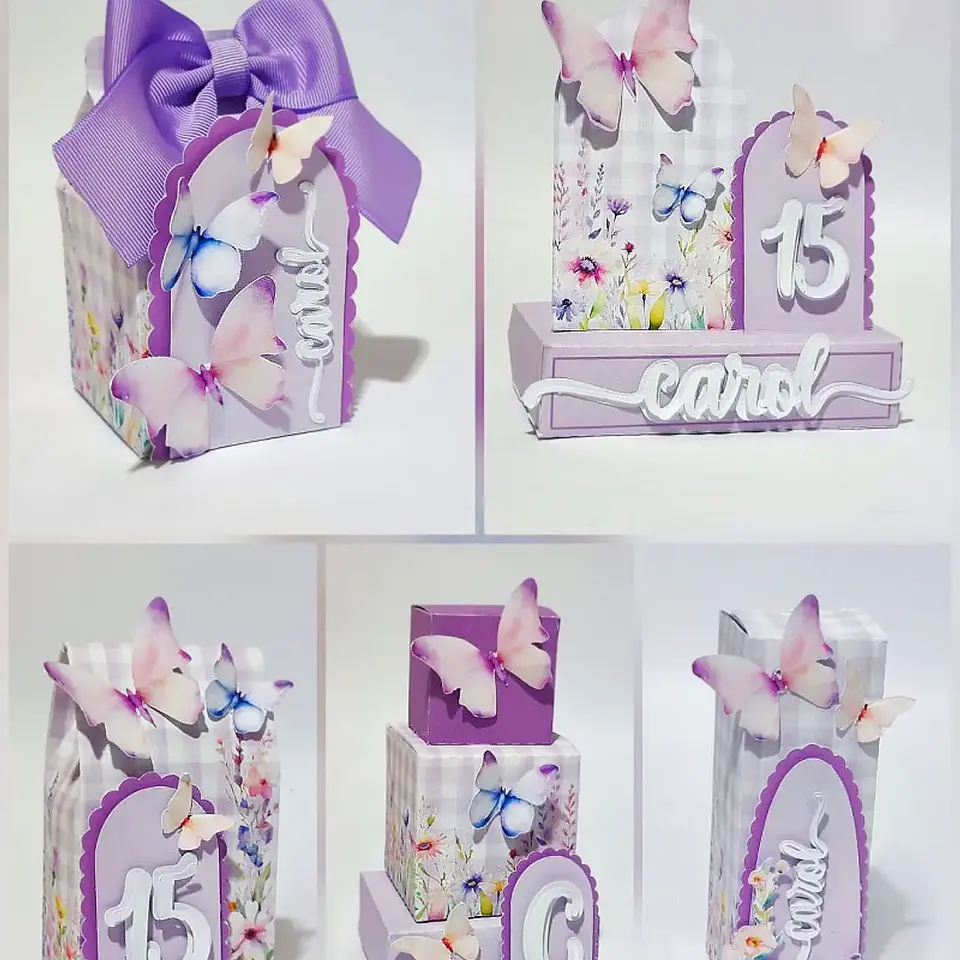 Arquivo de Corte Jardim 124 Lilás - Criar Bv 1