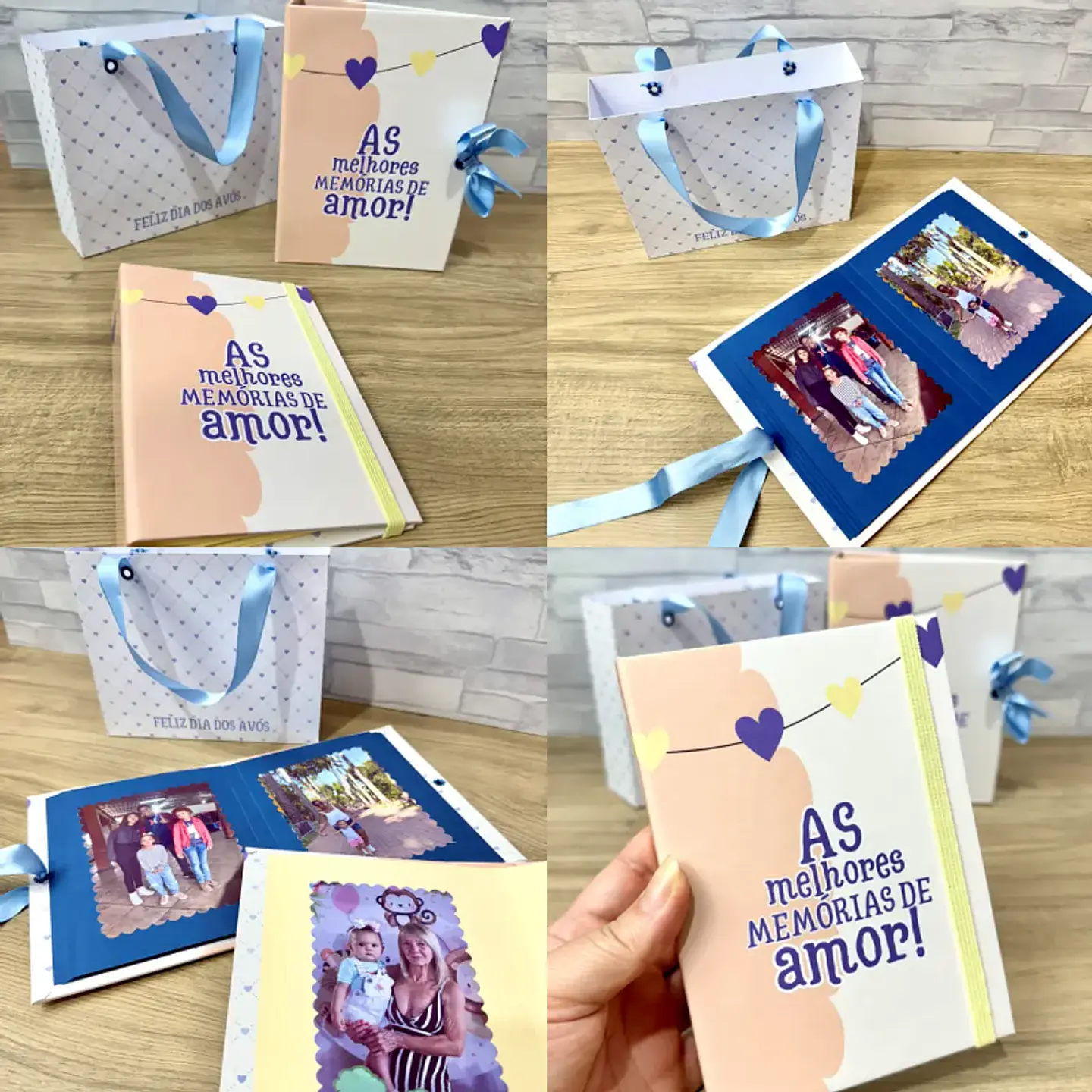 Arquivo Dia dos Avós Mini Àlbum de Fotos - Madi 1