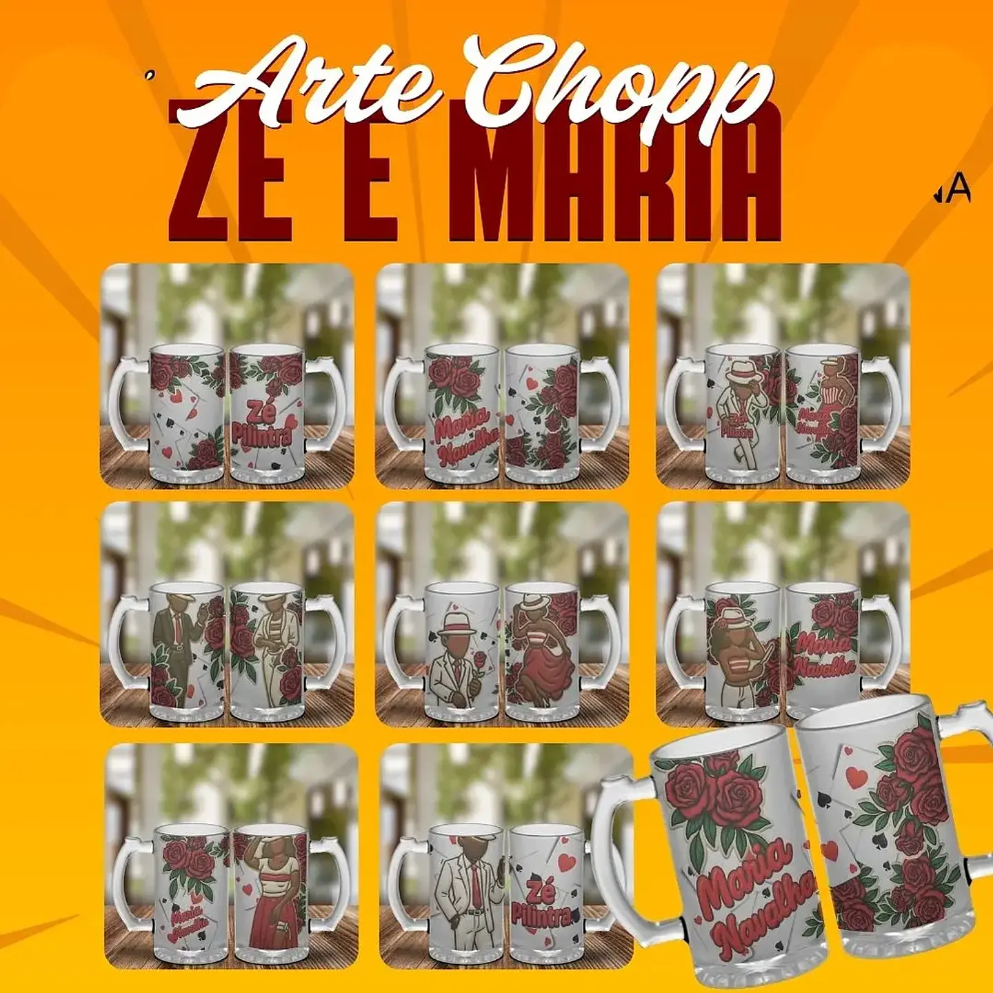 Arquivo Canecas Chopp Zé e Navalha 2 - Yukina 1