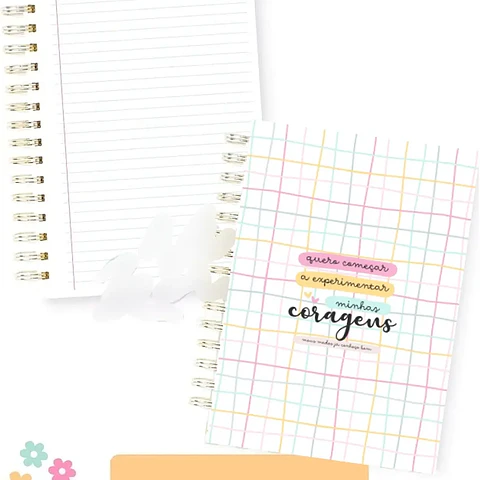 Arquivo Caderno A5 Coragem - Vê Bernardi