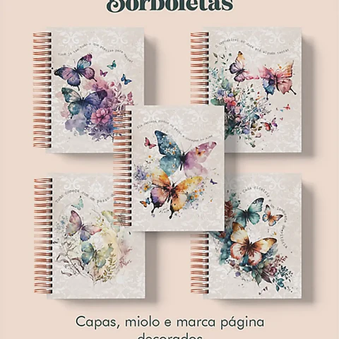 Arquivo Caderno Borboletas Wireo - Perfeito Miolo