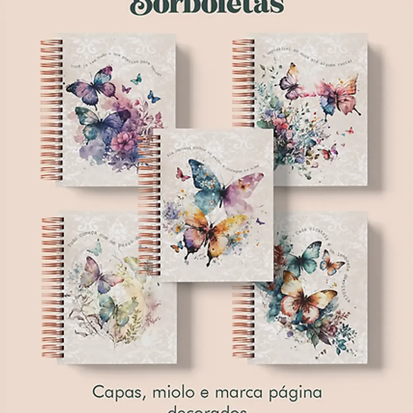 Arquivo Caderno Borboletas Wireo - Perfeito Miolo 1