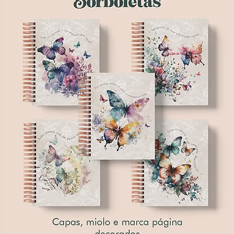 Arquivo Caderno Borboletas Wireo - Perfeito Miolo 1
