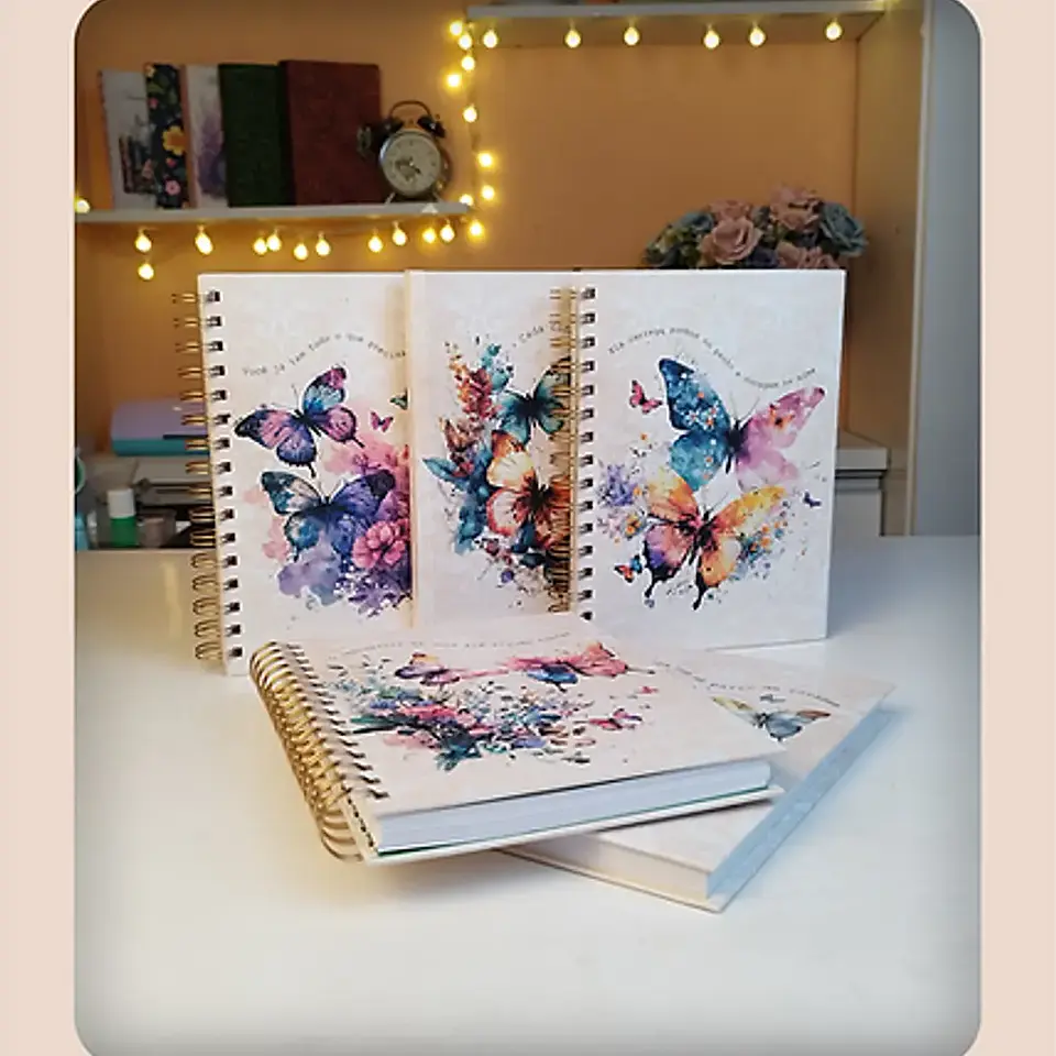 Arquivo Caderno Borboletas Wireo - Perfeito Miolo 4