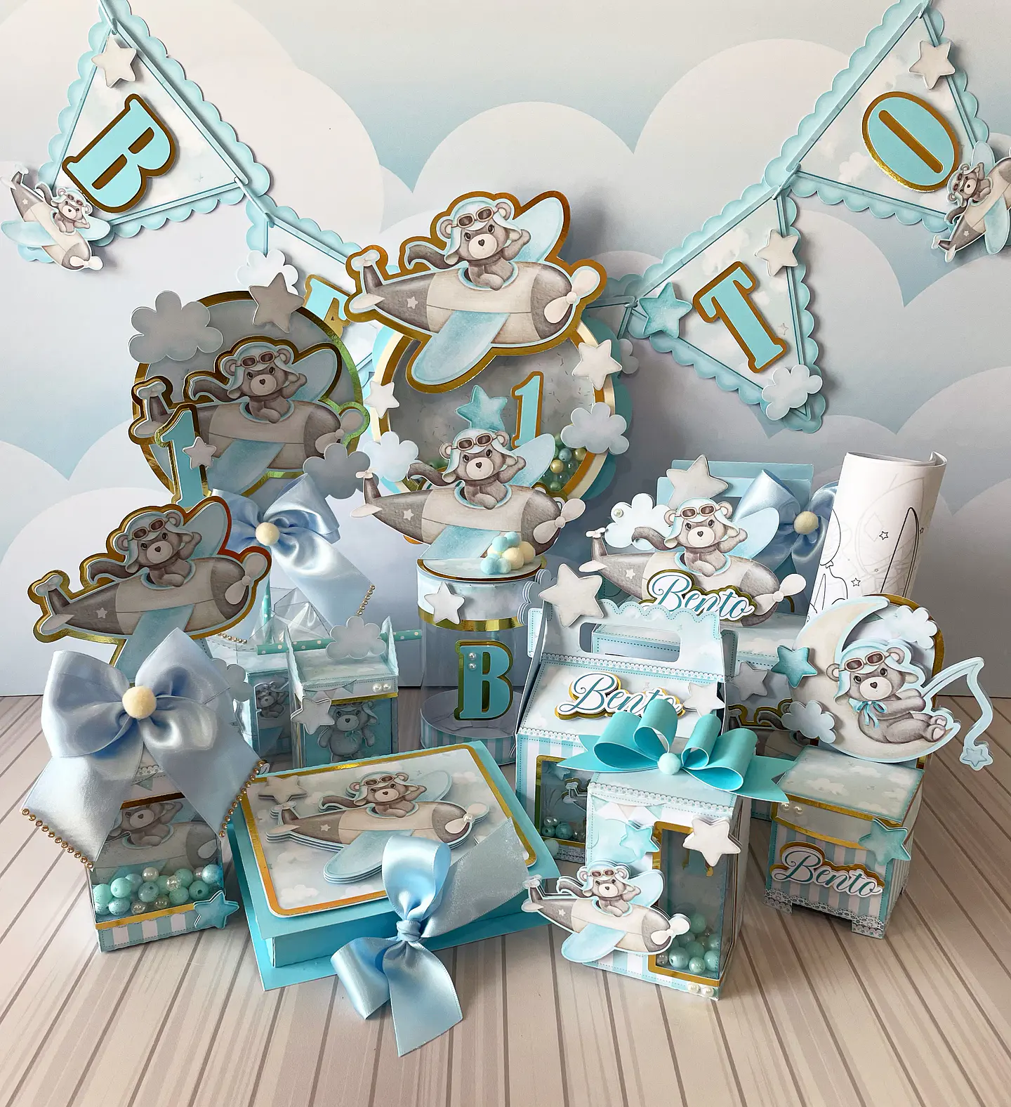 Arquivo de corte ursinho aviador  1