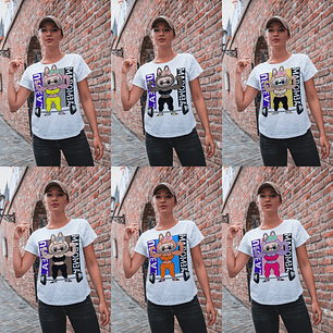 Arquivo Camisetas Labubu Maromba - Doces Canecas Personalizadas