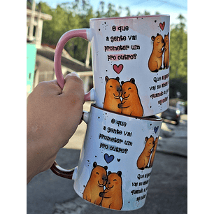 Arquivo Caneca O Que a Gente Vai Prometer Capivara - Caneca Criativa