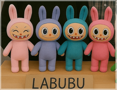 Arquivo Sublimação Naninhas Labubu