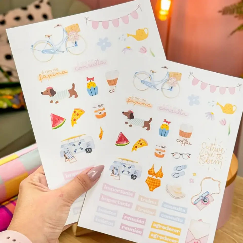 Arquivo Combo Agendas Fofas 2026 - G19 7