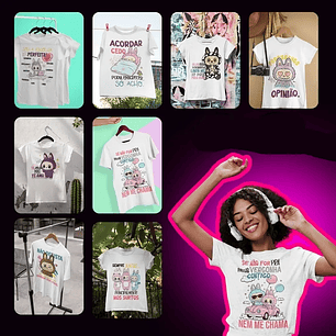 Arquivo Camisa Labubu Frases Sarcásticas - Clube Ana Melim