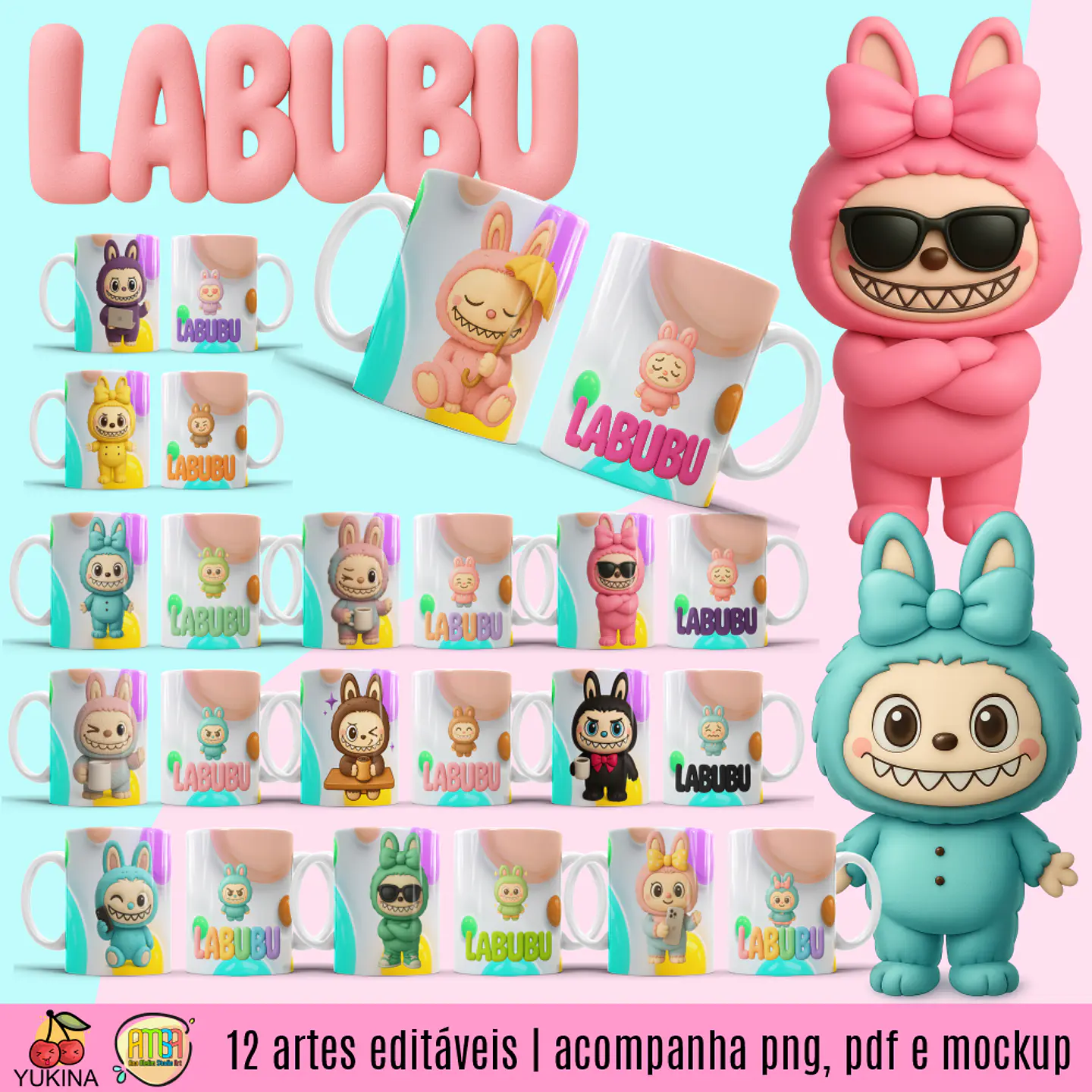 Arquivo Canecas Labubu V2 - Clube Ana Melim 1