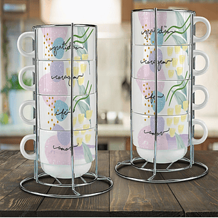 Arquivo Torre de Canecas Calor Aquarela - Clube Ana Melim