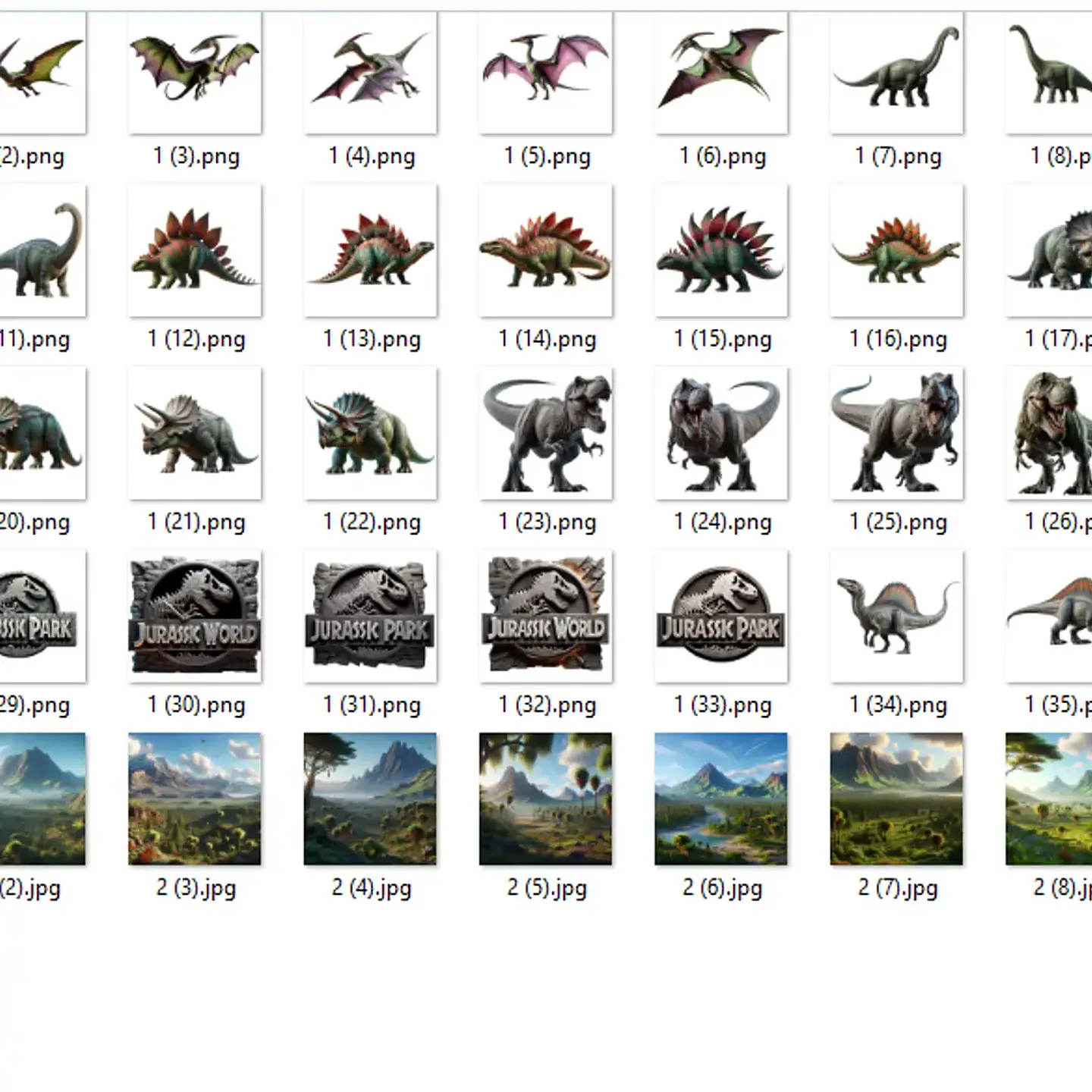 Kit Digital Jurassic Park - Que Fofura Criativos 2