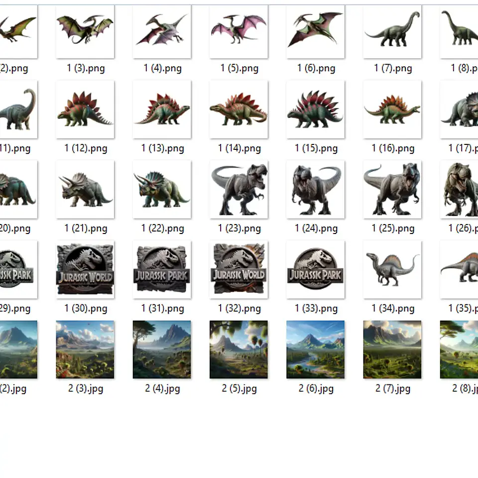 Kit Digital Jurassic Park - Que Fofura Criativos 2