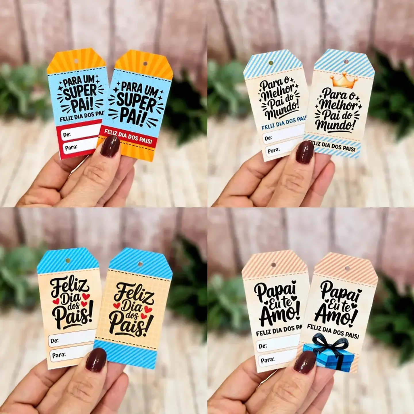 Arquivo Dia dos Pais Caixa Envelope Tile - Telma Contel 3