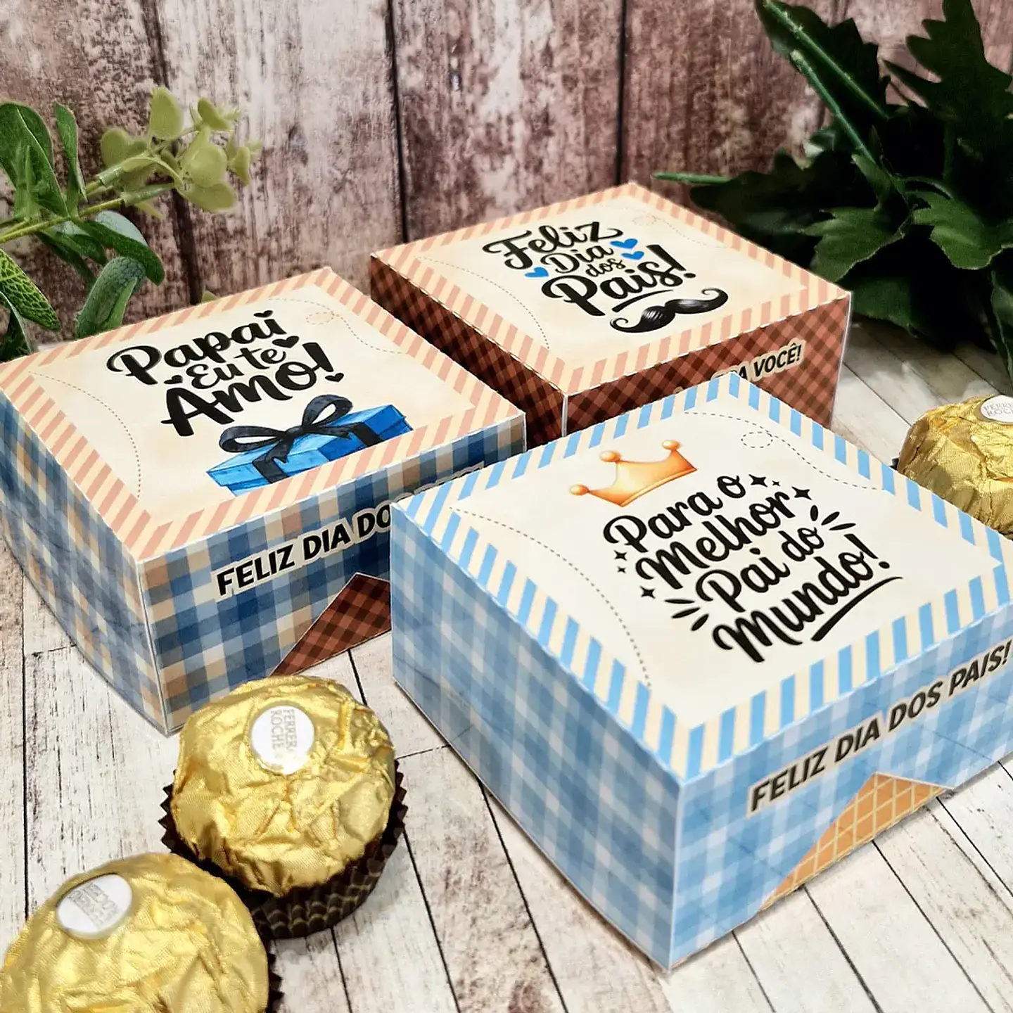 Arquivo Dia dos Pais Caixa Envelope Tile - Telma Contel 10