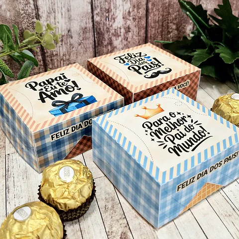 Arquivo Dia dos Pais Caixa Quadrada - Telma Contel