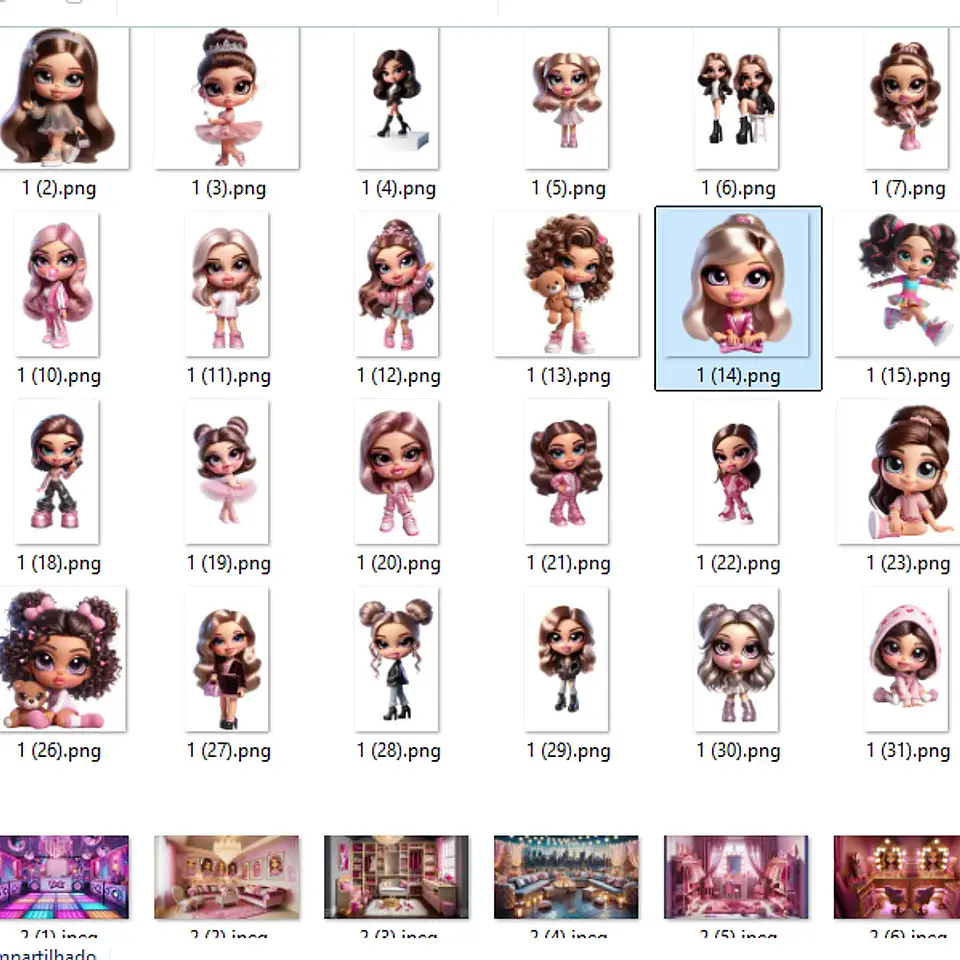 Kit Digital Baby Bratz - Ilustradeb 2