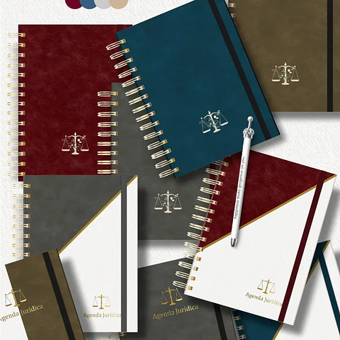 Arquivo Capas Agenda Jurídica 2026 - Carinas Paper