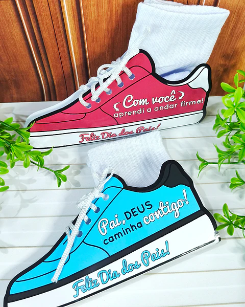 Arquivo Dia dos Pais Sapato Porta Meia - Desenhitos da Jana
