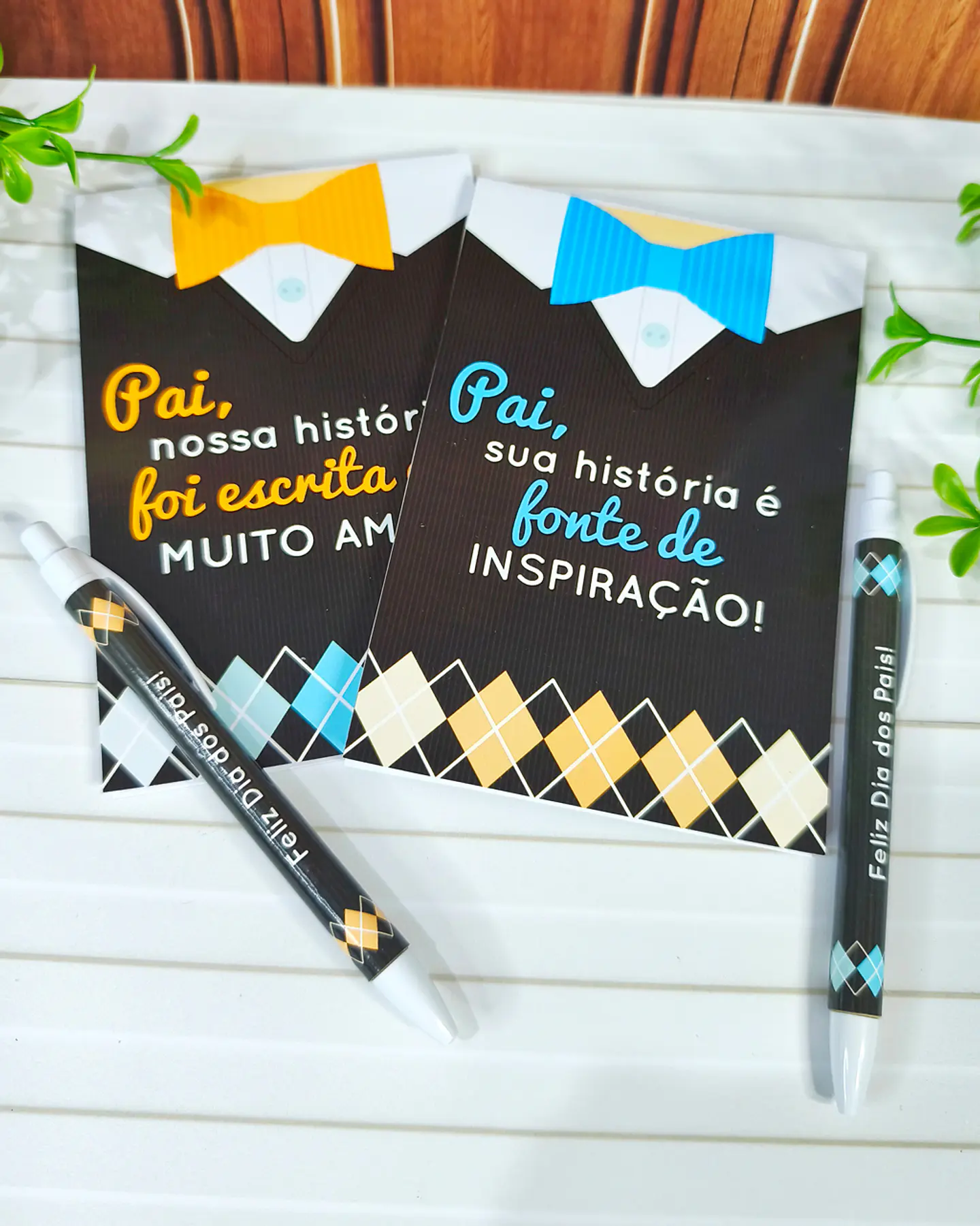 Arquivo Dia dos Pais Caneta + Bloquinho - Desenhios da Jana 1