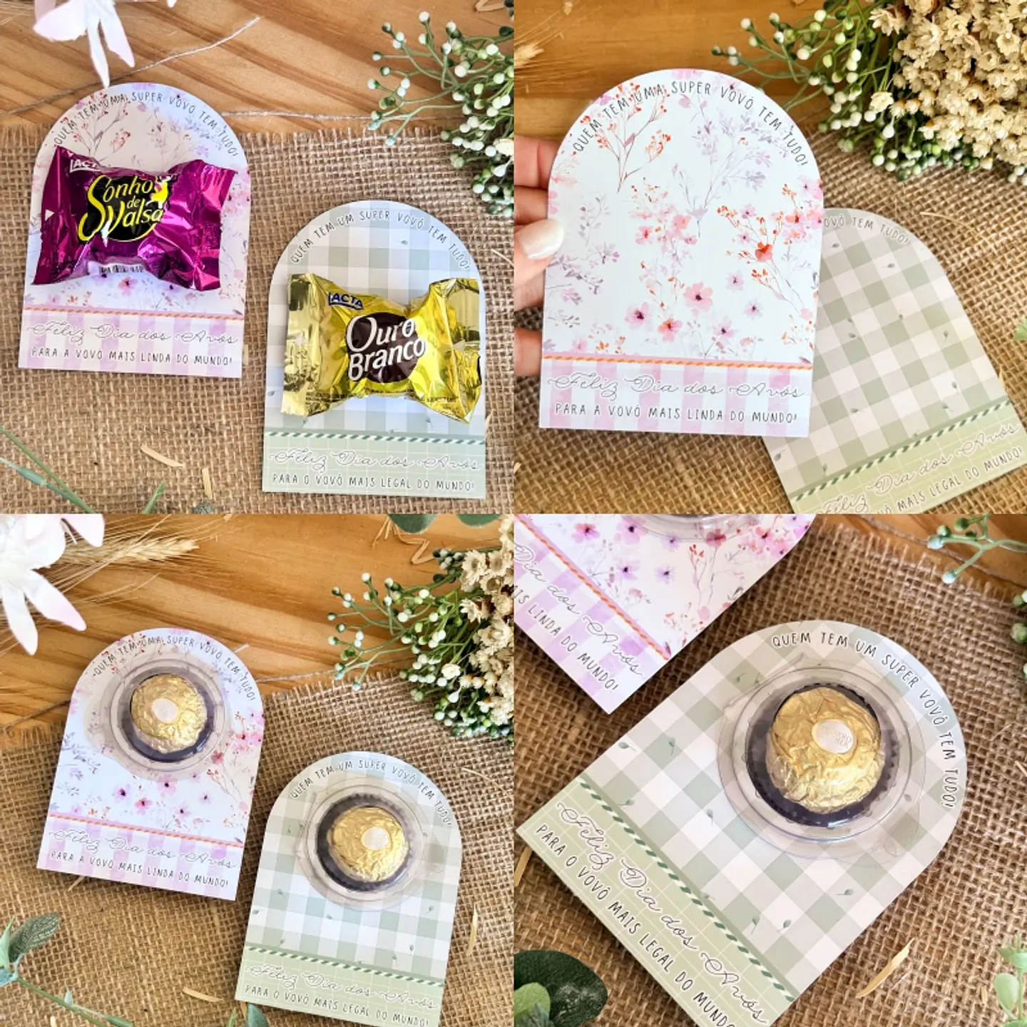 Arquivo Dia dos Avós Cards Diversos - Ilustracin 1
